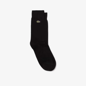 Lacoste βαμβακερα Blend High-Cut μαυρα | LX6873152