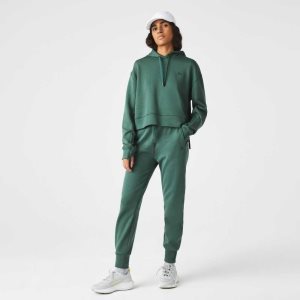 Lacoste βαμβακερα Jersey Trackpants πρασινο | SZ9567034
