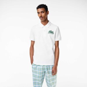 Lacoste βαμβακερα Mini-Pique ασπρα | BF2180493