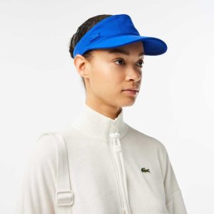 Lacoste βαμβακερα Pique Visor μπλε | WI3975640