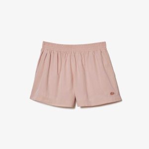 Lacoste βαμβακερα Poplin ροζ | RB1296837