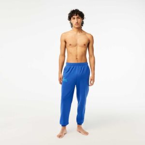 Lacoste ελαφρια Lounge Pants μπλε | RE0923584