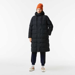 Lacoste θαλασσης-Repellent Long μαυρα | NK2731058