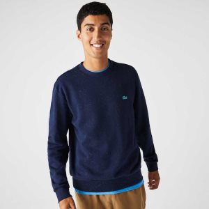 Lacoste κλασικα Fit Speckled Print Fleece σκουρο μπλε μπλε | PJ1870295
