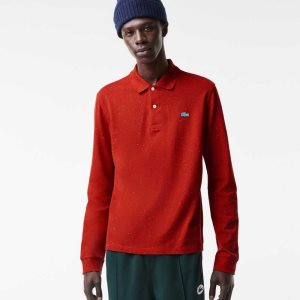Lacoste κλασικα Fit Speckled Print κοκκινα | CK1493576