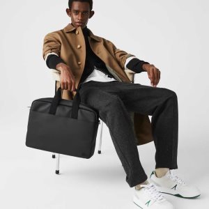 Lacoste κλασικα Petit Pique Computer μαυρα | AC8941076