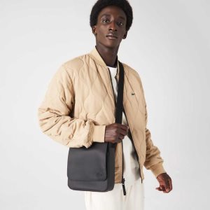 Lacoste κλασικα Petit Pique Flap μαυρα | MU2490678