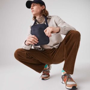 Lacoste κλασικα Petit Pique Vertical Zip σκουρο μπλε | KZ7413056
