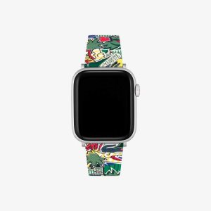 Lacoste σιλικόνη Comic Print Apple λουρακια πρασινο | NB3254019