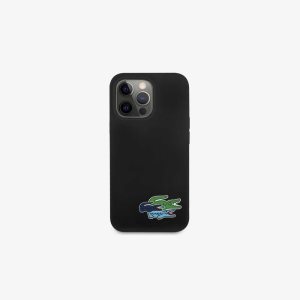 Lacoste σιλικόνη iPhone 14 Pro μαυρα | XY8645317