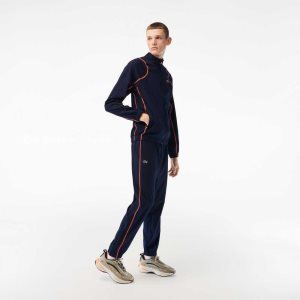 Lacoste τενις High-Neck Jogger Set σκουρο μπλε μπλε πορτοκαλι | SZ5793128
