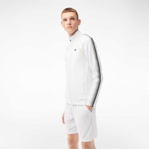 Lacoste τενις x Daniil Medvedev Zipped ασπρα κίτρινα | RY3726109