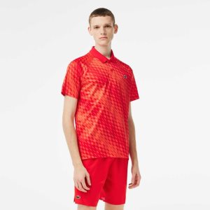 Lacoste τενις x Novak Djokovic Fan Version κοκκινα πορτοκαλι | RF5130692