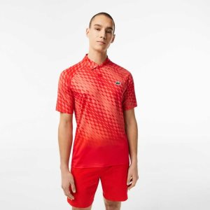 Lacoste τενις x Novak Djokovic Player Version κοκκινα πορτοκαλι | ZY7562941