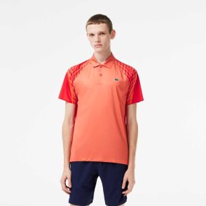 Lacoste τενις x Novak Djokovic Tricolor πορτοκαλι κοκκινα πορτοκαλι | BC7421309