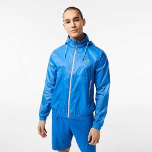 Lacoste τενις x Novak Djokovic Zip μπλε | EZ5709613