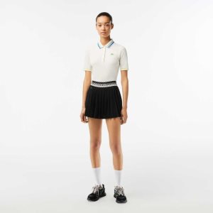 Lacoste τενις Πλισέ Skirts with Built-in μαυρα πρασινο | ZH4268379