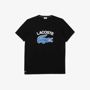 Lacoste ψηλεσ Fit Contrast Logo μαυρα | AY3960278