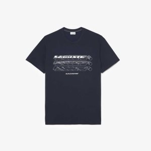 Lacoste ψηλεσ Fit Logo μπλε | GX5360428