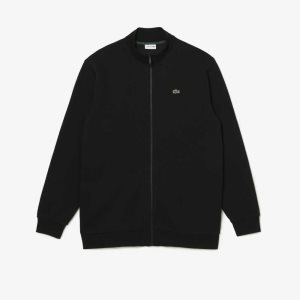 Lacoste ψηλεσ Fit Organic βαμβακερα Zip μαυρα | OB9428167