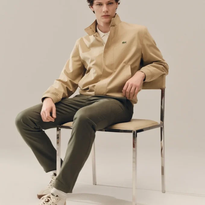 Αδιάβροχο μπουφάν Harrington από twill Αδιάβροχο μπουφάν Harrington από twill