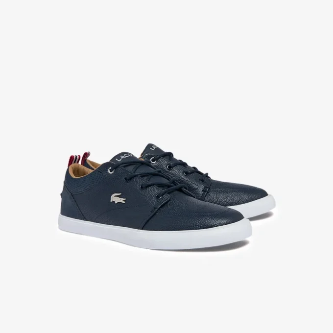 Ανδρικά δερμάτινα πάνινα Sneakers Bayliss με διάτρητο γιακά Ανδρικά δερμάτινα πάνινα Sneakers Bayliss με διάτρητο γιακά