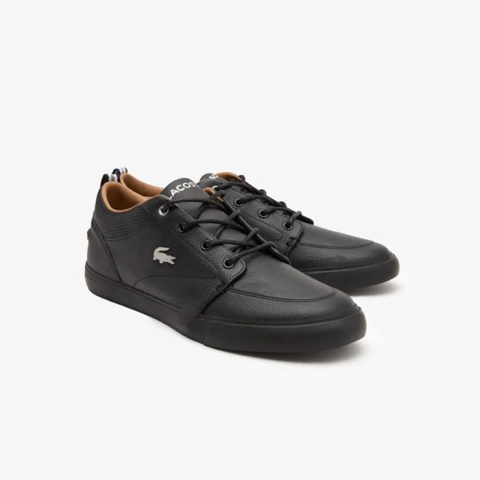 Ανδρικά δερμάτινα πάνινα Sneakers Bayliss με διάτρητο γιακά Ανδρικά δερμάτινα πάνινα Sneakers Bayliss με διάτρητο γιακά