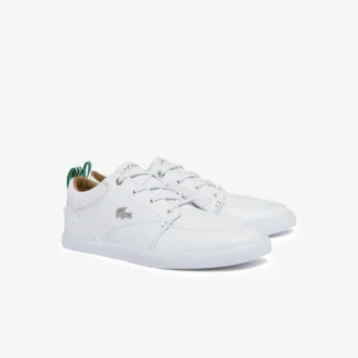 Ανδρικά δερμάτινα πάνινα Sneakers Bayliss με διάτρητο γιακά