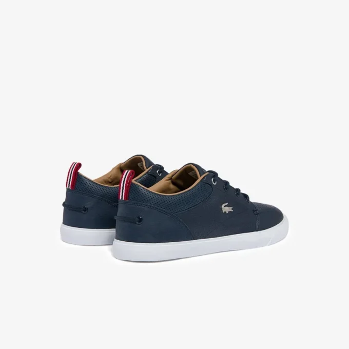 Ανδρικά δερμάτινα πάνινα Sneakers Bayliss με διάτρητο γιακά Ανδρικά δερμάτινα πάνινα Sneakers Bayliss με διάτρητο γιακά