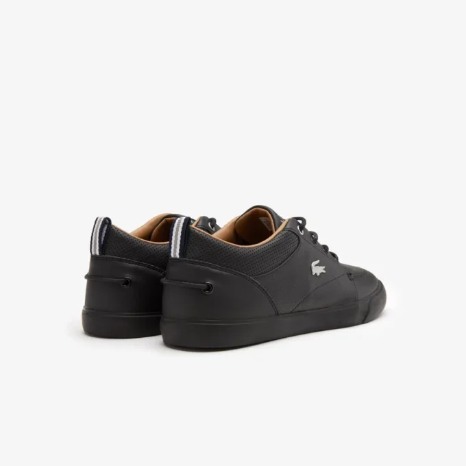 Ανδρικά δερμάτινα πάνινα Sneakers Bayliss με διάτρητο γιακά Ανδρικά δερμάτινα πάνινα Sneakers Bayliss με διάτρητο γιακά