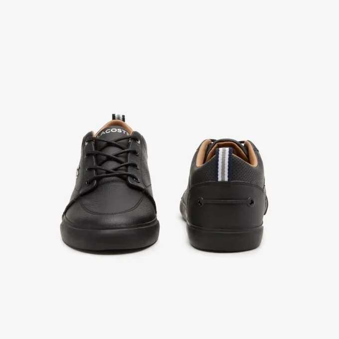 Ανδρικά δερμάτινα πάνινα Sneakers Bayliss με διάτρητο γιακά Ανδρικά δερμάτινα πάνινα Sneakers Bayliss με διάτρητο γιακά
