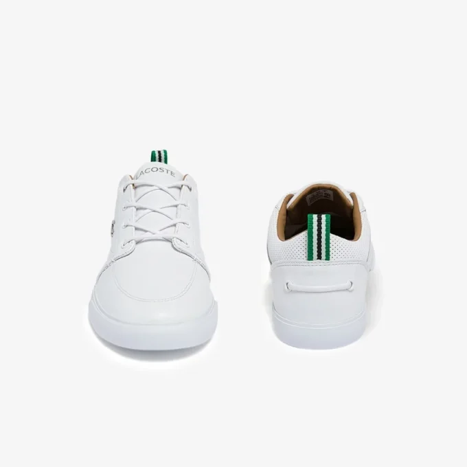 Ανδρικά δερμάτινα πάνινα Sneakers Bayliss με διάτρητο γιακά Ανδρικά δερμάτινα πάνινα Sneakers Bayliss με διάτρητο γιακά