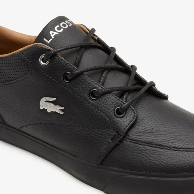 Ανδρικά δερμάτινα πάνινα Sneakers Bayliss με διάτρητο γιακά Ανδρικά δερμάτινα πάνινα Sneakers Bayliss με διάτρητο γιακά