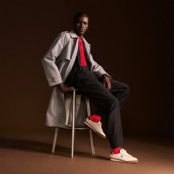 Ανδρικά δερμάτινα Sneakers Aura