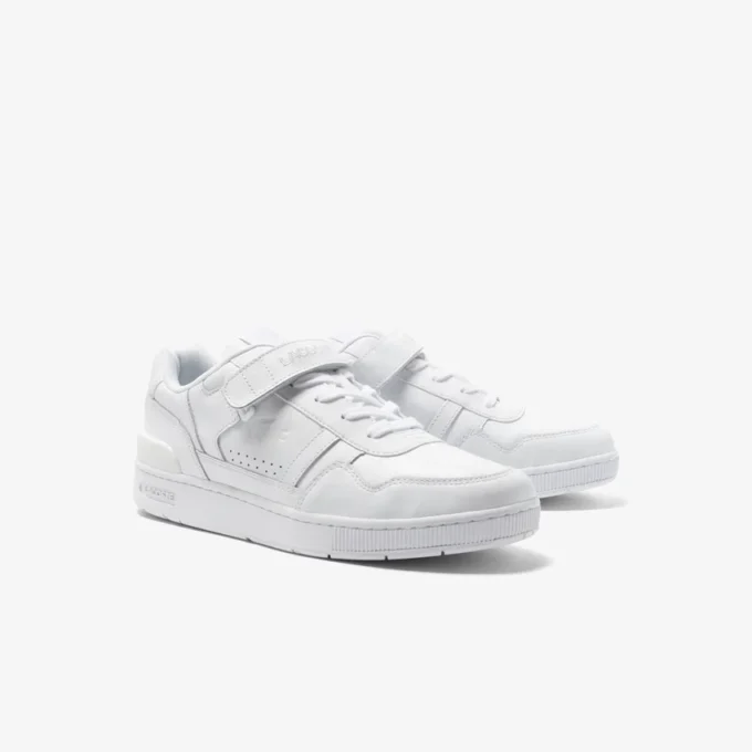 Ανδρικά δερμάτινα Sneakers με Velcro T-Clip Ανδρικά δερμάτινα Sneakers με Velcro T-Clip