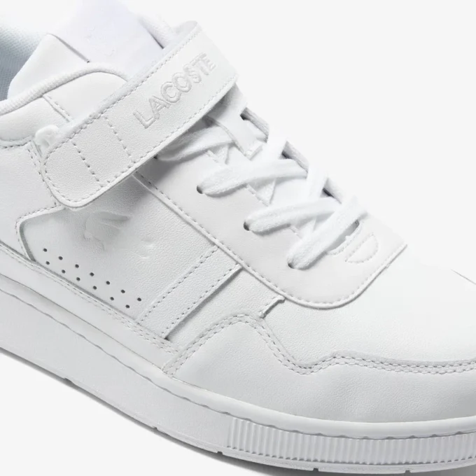 Ανδρικά δερμάτινα Sneakers με Velcro T-Clip Ανδρικά δερμάτινα Sneakers με Velcro T-Clip