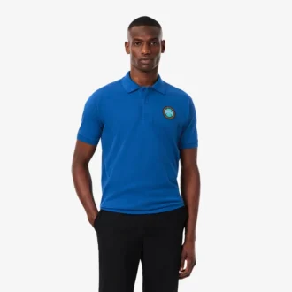 Ανδρικές Polo Μπλούζες Classic Fit Petit Piqua Badge