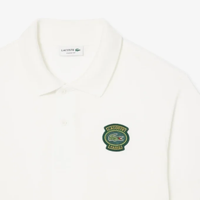Ανδρικές Polo Μπλούζες Classic Fit Petit Piqua Badge