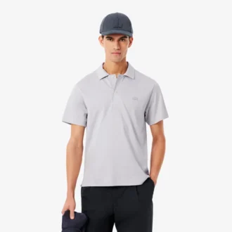 Ανδρικές Polo Μπλούζες Paris Classic Fit με ανοιχτό γιακά και κεντήματα