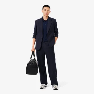 Ανδρικές Polo Μπλούζες Paris Classic Fit με ανοιχτό γιακά και κεντήματα