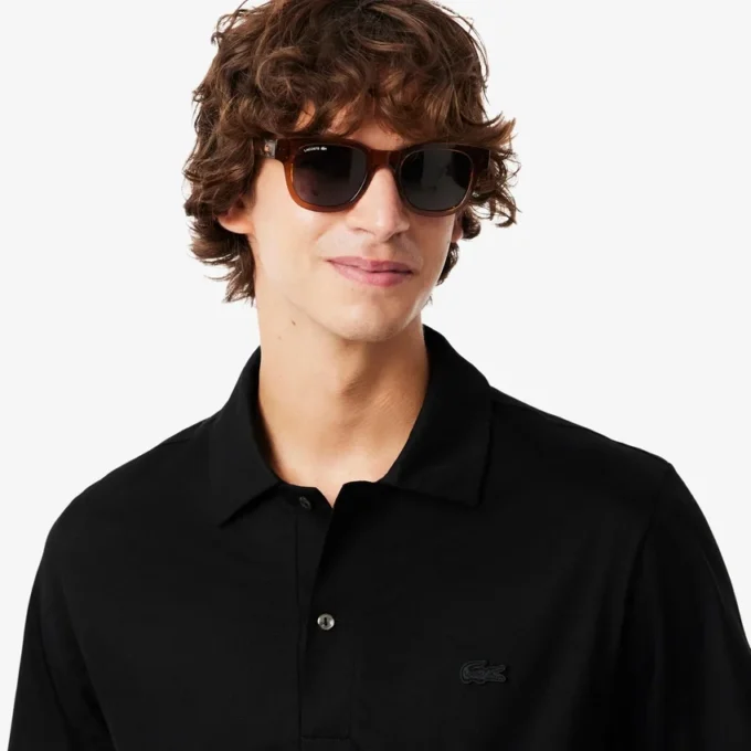 Ανδρικές Polo Μπλούζες Paris Classic Fit με ανοιχτό γιακά και κεντήματα Ανδρικές Polo Μπλούζες Paris Classic Fit με ανοιχτό γιακά και κεντήματα