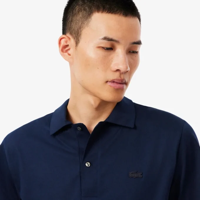 Ανδρικές Polo Μπλούζες Paris Classic Fit με ανοιχτό γιακά και κεντήματα Ανδρικές Polo Μπλούζες Paris Classic Fit με ανοιχτό γιακά και κεντήματα