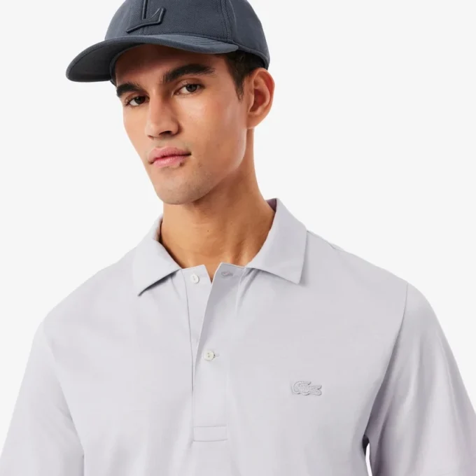 Ανδρικές Polo Μπλούζες Paris Classic Fit με ανοιχτό γιακά και κεντήματα Ανδρικές Polo Μπλούζες Paris Classic Fit με ανοιχτό γιακά και κεντήματα