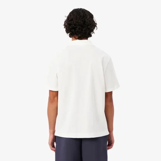 Ανδρικές Polo Μπλούζες Paris Classic Fit με ανοιχτό γιακά και κεντήματα Ανδρικές Polo Μπλούζες Paris Classic Fit με ανοιχτό γιακά και κεντήματα