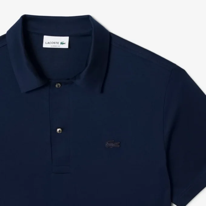 Ανδρικές Polo Μπλούζες Paris Classic Fit με ανοιχτό γιακά και κεντήματα Ανδρικές Polo Μπλούζες Paris Classic Fit με ανοιχτό γιακά και κεντήματα
