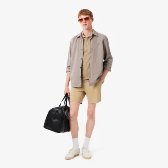 Ανδρικές Polo Μπλούζες Paris Classic Fit με ανοιχτό λαιμό και κεντήματα