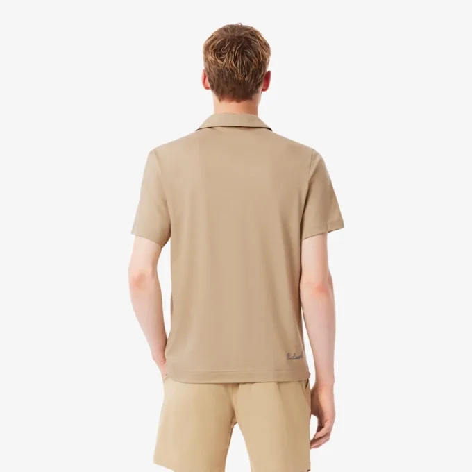 Ανδρικές Polo Μπλούζες Paris Classic Fit με ανοιχτό λαιμό και κεντήματα Ανδρικές Polo Μπλούζες Paris Classic Fit με ανοιχτό λαιμό και κεντήματα