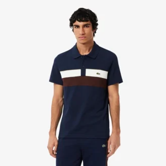 Ανδρικές Polo Μπλούζες Petit Piqua με χρωματικά μπλοκ και κανονική εφαρμογή