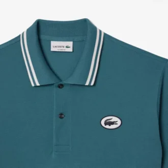 Ανδρική Polo Μπλούζα L.12.12 Badge με κλασική εφαρμογή