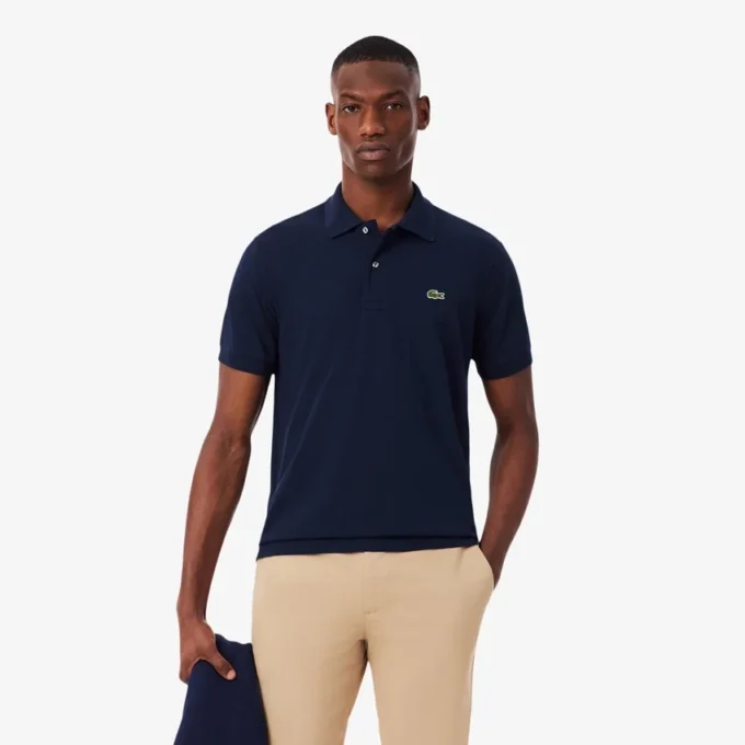 Ανδρική Polo Μπλούζα L.12.12 Light Piqua με κλασική εφαρμογή Ανδρική Polo Μπλούζα L.12.12 Light Piqua με κλασική εφαρμογή